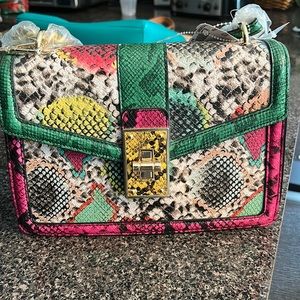 Cute animal print with vibrant colors!